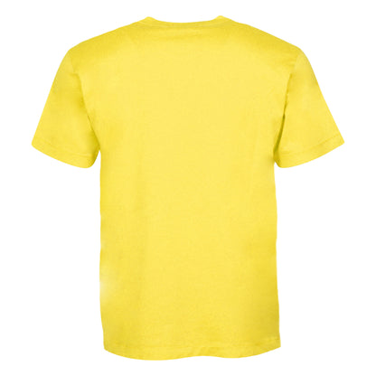Yellow - Back - Pokemon Unisex Adult Pikachu Face T-Shirt