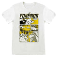White - Front - Pokemon Unisex Adult Anime Style Cover T-Shirt