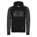 Black - Front - The Witcher Unisex Adult Toss A Coin Pullover Hoodie