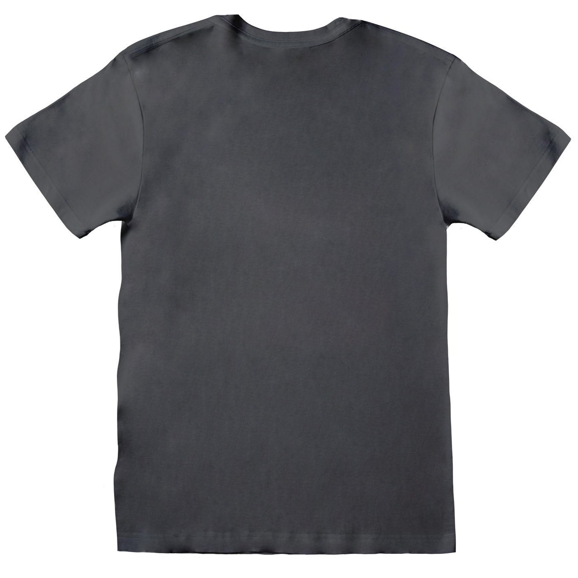 Charcoal - Back - Ghostbusters Unisex Adult Japanese Logo T-Shirt