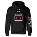 Black-White-Pink - Front - Squid Game Unisex Adult Symbol Sweatshirt