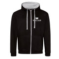 Black - Front - Batman Unisex Adult Wayne Industries Full Zip Hoodie