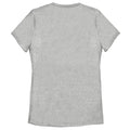 Heather Grey - Back - Stranger Things Womens-Ladies Hawkins High School T-Shirt