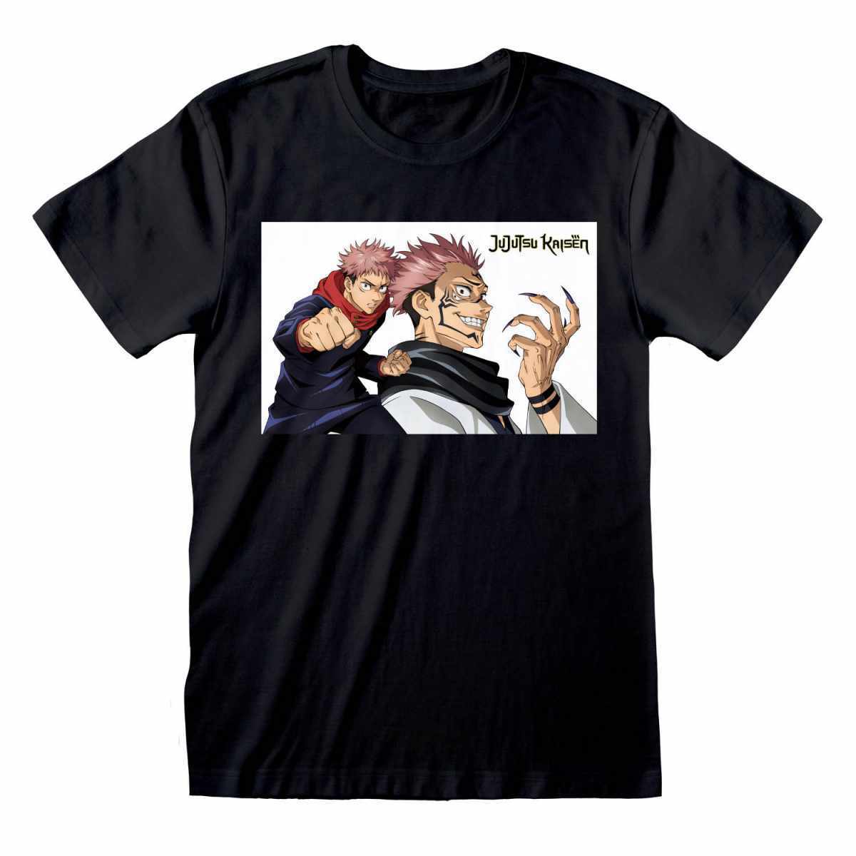 Black-White - Front - Jujutsu Kaisen Unisex Adult Claw T-Shirt