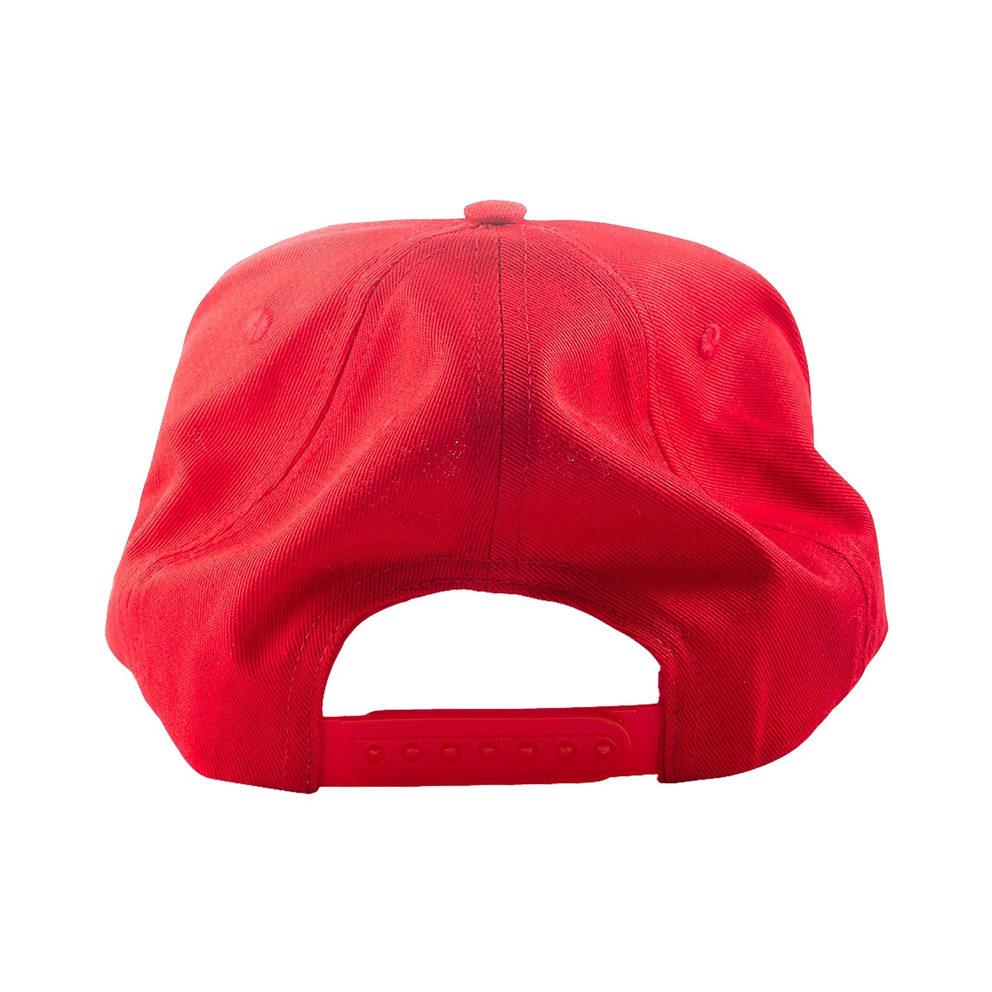 Red-White - Back - Stranger Things Logo Baseball Cap