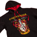 Black-Red - Side - Harry Potter Unisex Adult Property of Gryffindor Contrast Hoodie