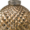 Bronze - Back - The Noel Collection Burnished Christmas Bauble