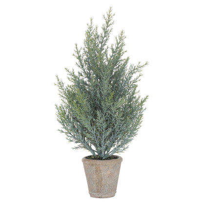 Green - Front - Hill Interiors Artificial Fir Christmas Tree Christmas Tree