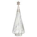 Silver - Front - Hill Interiors The Noel Collection Glass Star Christmas Tree Topper