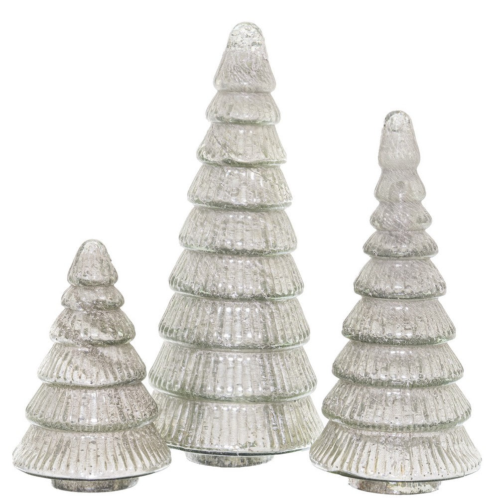 Hill Interiors The Noel Collection Glass Tiered Christmas Decoration ...