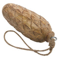Natural - Side - Hill Interiors Wooden Pine Cone Bauble