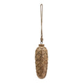 Natural - Front - Hill Interiors Wooden Pine Cone Bauble