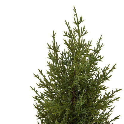 Brown-Green - Back - Hill Interiors Fir Artificial Tree