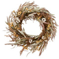 Cream-Green-Caramel - Front - Hill Interiors Amelie Wreath