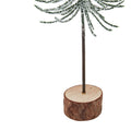 Brown-White-Green - Lifestyle - Hill Interiors Snowy Spindle Tree Christmas Decoration
