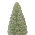 Green - Back - Hill Interiors Ceramic Fir Tree Decoration