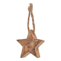 Black-Brown - Side - Hill Interiors Star Tree Decoration (Pack of 90)