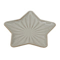 White - Back - Hill Interiors Ceramic Star Christmas Dish