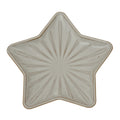 White - Front - Hill Interiors Ceramic Star Christmas Dish