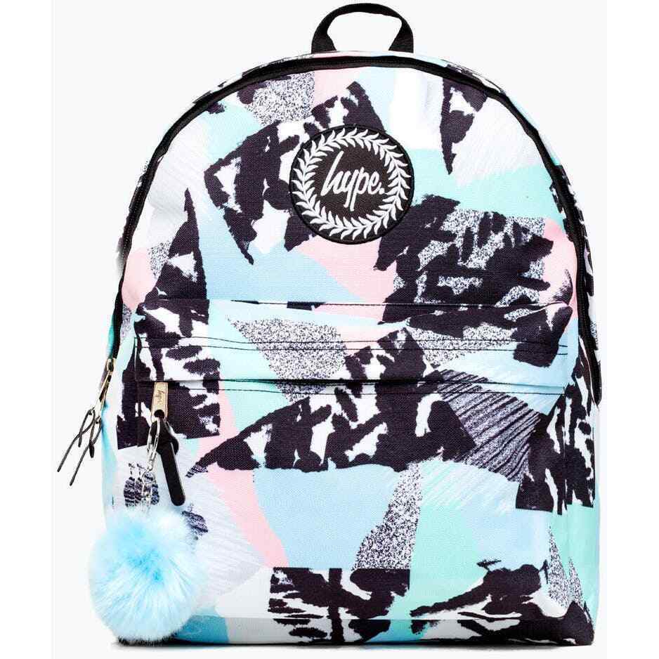 Multicoloured - Front - Hype Abstract Backpack
