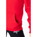 Red - Back - Hype Womens-Ladies Drawstring Pullover Hoodie