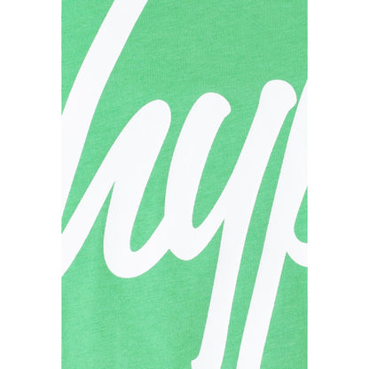 Green - Lifestyle - Hype Childrens-Kids Script Crop Top