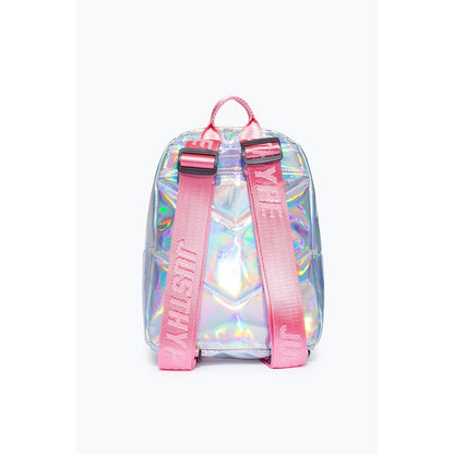 Silver - Back - Hype Holo Mini Backpack