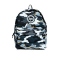 Grey-Gold - Front - Hype Gold Line Camo Backpack