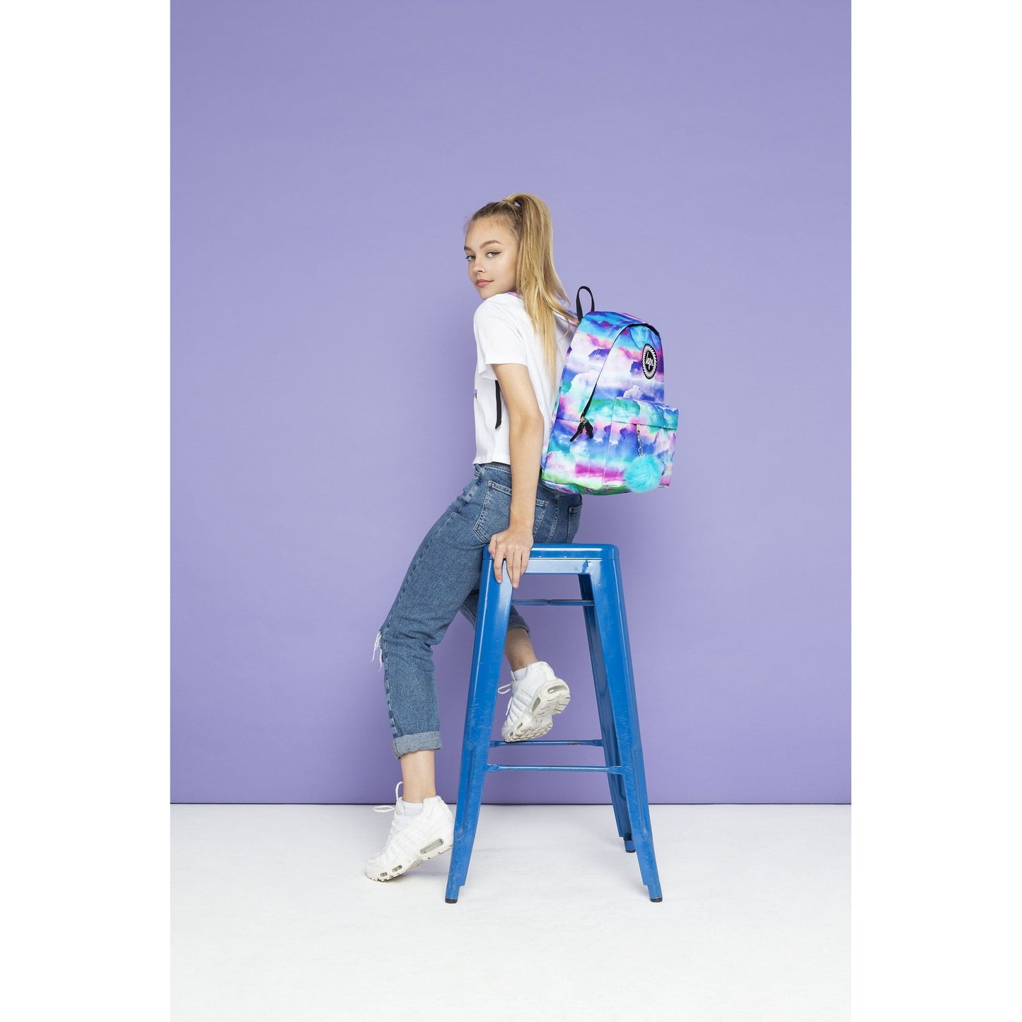 Multicoloured - Side - Hype Cloud Hues Backpack