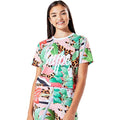 Multicoloured - Front - Hype Childrens-Kids Jaguar Cherry Crop Top