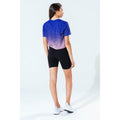 Navy-Pink - Side - Hype Childrens-Kids Speckle Fade Crop Top