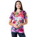 Multicoloured - Front - Hype Girls Tropical T-Shirt