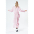 Pink - Back - Hype Womens-Ladies Polka Dot Maxi Dress