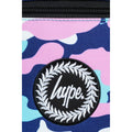 Pink-Sky Blue-Navy - Close up - Hype Evie Camo Lunch Bag