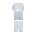 Grey - Front - Hype Girls T-Shirt & Shorts Set