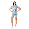 Grey - Side - Hype Girls T-Shirt & Shorts Set