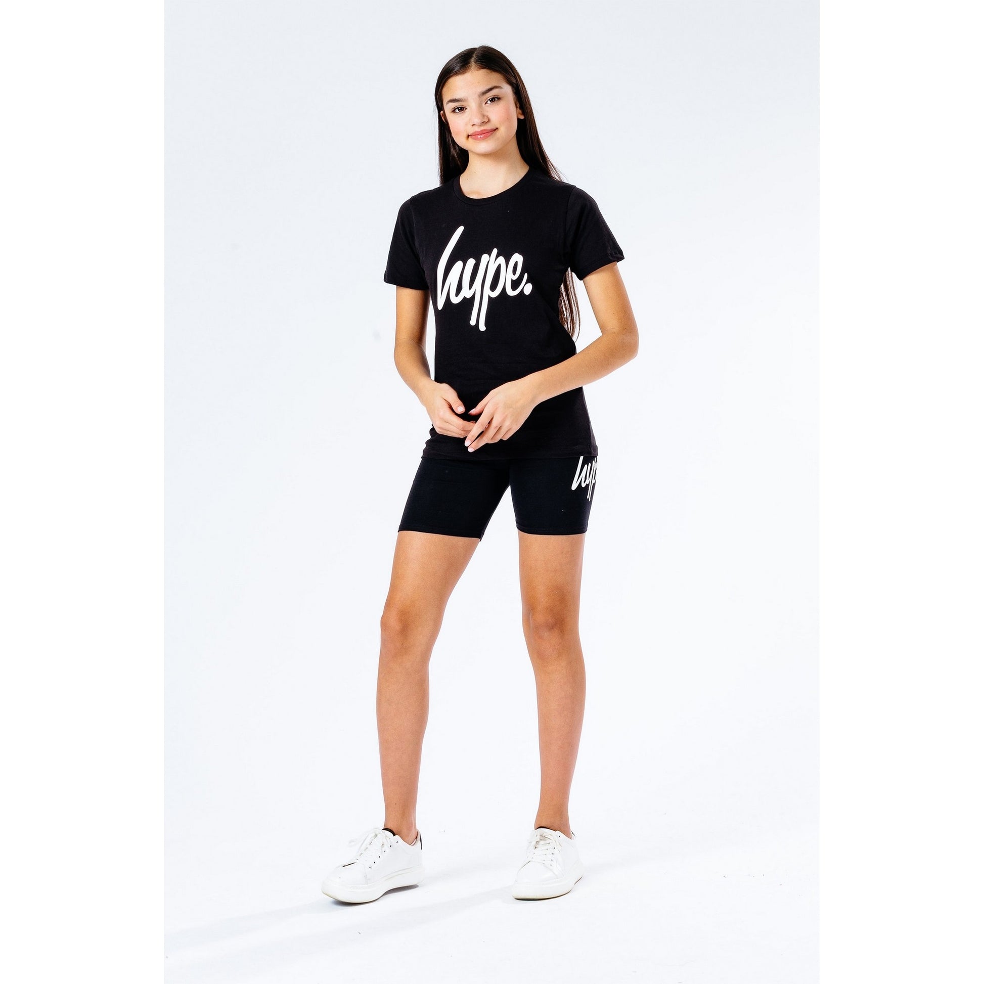 Black - Lifestyle - Hype Girls T-Shirt & Shorts Set