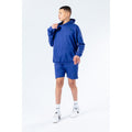 Navy - Side - Hype Childrens-Kids Hoodie And Shorts Set