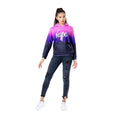 Black-Purple-Pink - Back - Hype Childrens-Kids Sweetshop Fade Hoodie