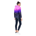 Black-Purple-Pink - Side - Hype Childrens-Kids Sweetshop Fade Hoodie