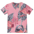 Pink-Grey-Peach - Close up - Hype Girls Hawaii T-Shirt