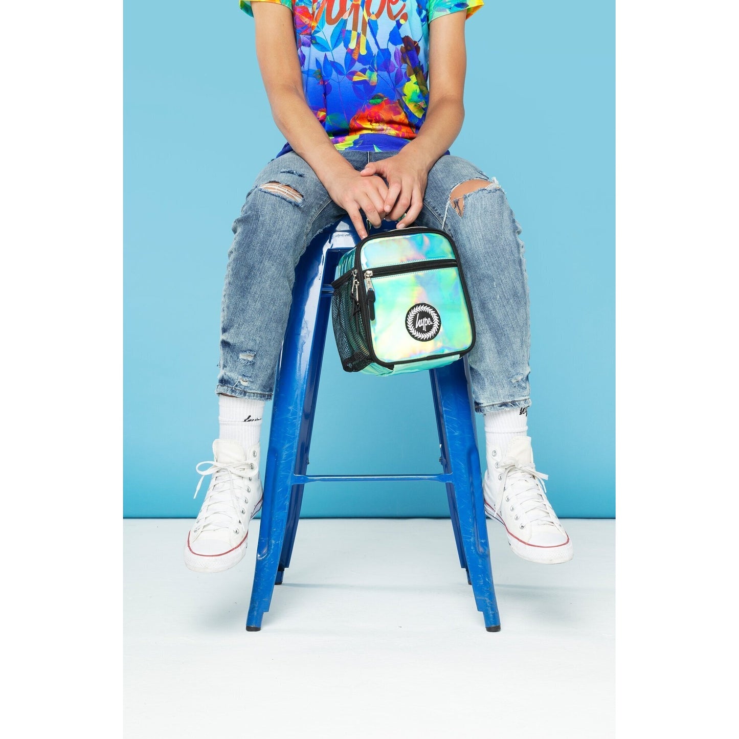 Mint - Back - Hype Holographic Lunch Box