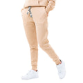Beige - Front - Hype Womens-Ladies Drawstring Jogging Bottoms