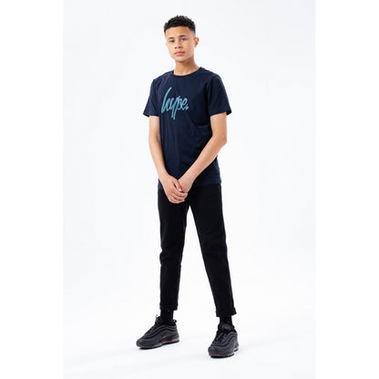 Navy - Back - Hype Boys Needle T-Shirt