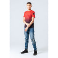 Black-Red - Back - Hype Boys Speckle Fade T-Shirt