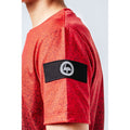 Black-Red - Pack Shot - Hype Boys Speckle Fade T-Shirt