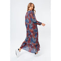 Multicoloured - Side - Hype Womens-Ladies Multi Prints A-line Dress