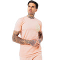 Pink-Cream - Pack Shot - Hype Mens Reverse T-Shirt