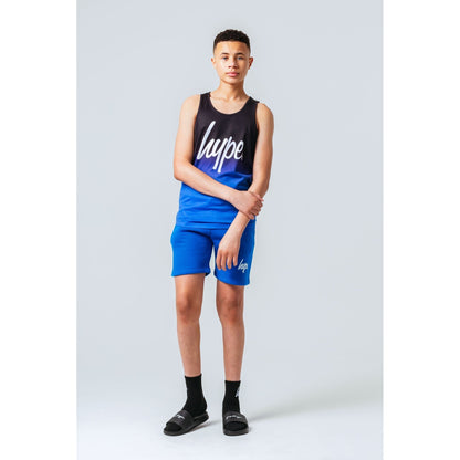 Blue-Black - Back - Hype Boys Gradient Fade Vest