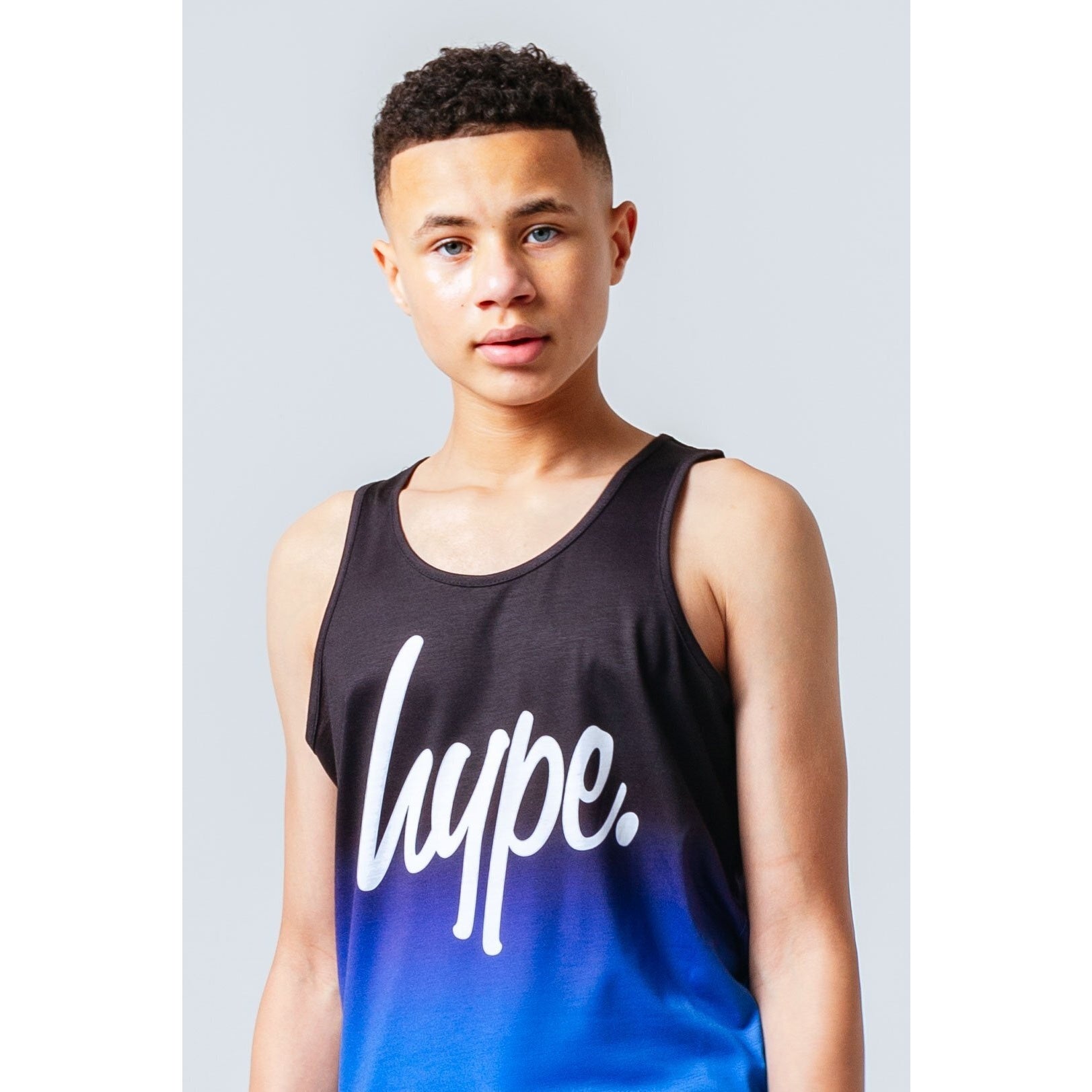 Blue-Black - Lifestyle - Hype Boys Gradient Fade Vest